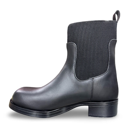 Botines de Dama en Águila Negro con Resorte - Tacón de 4 cm - Modelo M7000