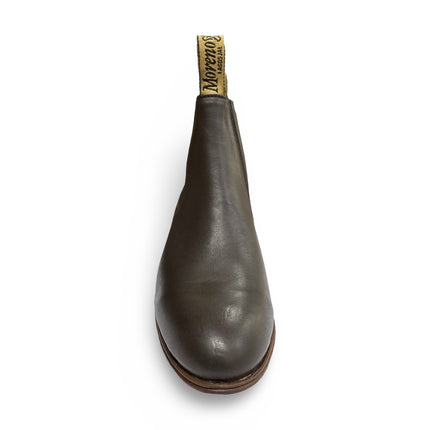Botines Charros De Piel Con Suela de Vaqueta - Elegancia y Tradición - Moreno Romero - Diversos Tonos