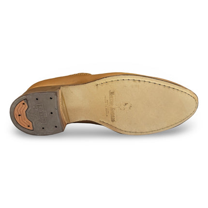 Botines Charros De Piel Con Suela de Vaqueta - Elegancia y Tradición - Moreno Romero - Diversos Tonos