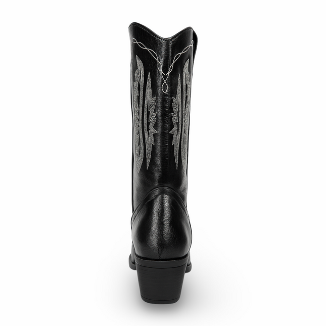 Bota Vaquera Negra para Dama Maquech Modelo 003 – Elegancia y Tradición en Cada Paso