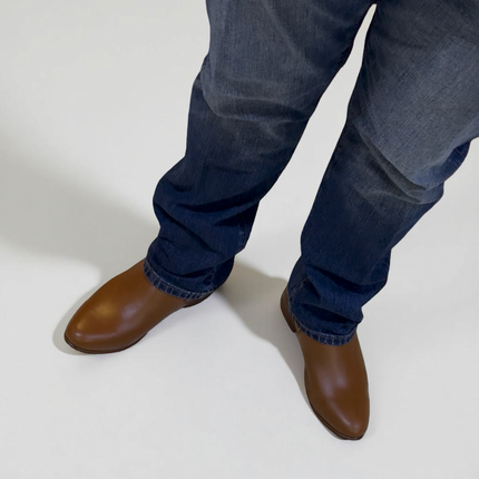 Botines Charros De Piel Con Suela de Vaqueta - Elegancia y Tradición - Moreno Romero - Diversos Tonos