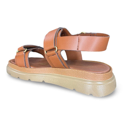 Huarache correas adaptables cognac M658S Suzy Love