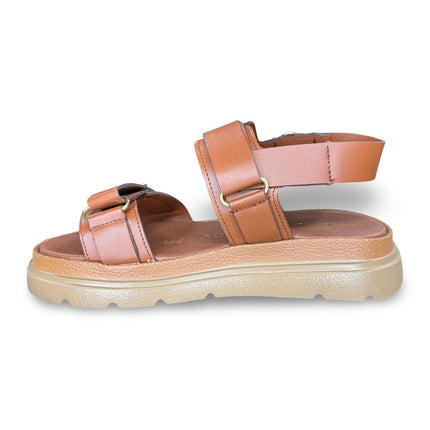 Huarache correas adaptables cognac M658S Suzy Love