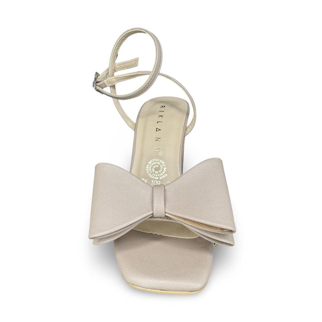 Zapatillas de tacón bailey moño acabado cabra M109E