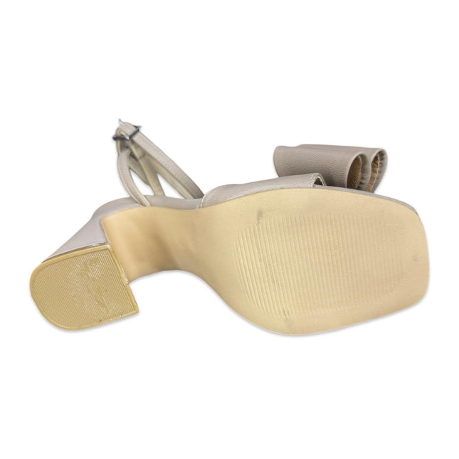 Zapatillas de tacón bailey moño acabado cabra M109E