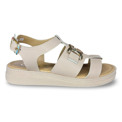 Huaraches dama plataforma baja nairobi maquillaje acabado cabra M307