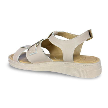 Huaraches dama plataforma baja nairobi maquillaje acabado cabra M307